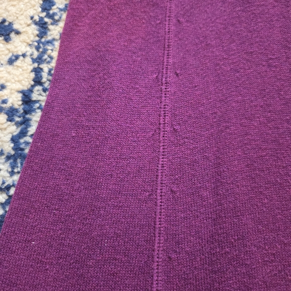 Athleta Vibrant Purple Long Sleeve Dress - Picture 3 of 6